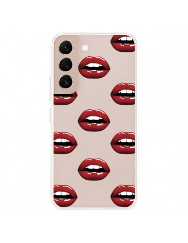 Coque Samsung Galaxy S22 Plus 5G Lèvres Rouges Lips Transparente - Yohan B.