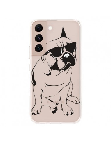 Coque Samsung Galaxy S22 Plus 5G Chien Bulldog Dog Transparente - Yohan B.
