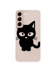 Coque Samsung Galaxy S22 Plus 5G Chat Noir Cat...