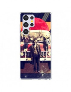Coque Samsung Galaxy S22 Ultra 5G Cerf Le Camion - Ali Gulec