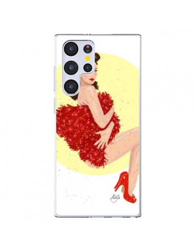 Coque Samsung Galaxy S22 Ultra 5G Burlesque Femme Fatale - AlekSia