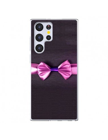 Coque Samsung Galaxy S22 Ultra 5G Noeud Papillon Kitty Bow Tie - Asano Yamazaki