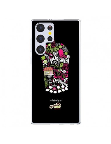 Coque Samsung Galaxy S22 Ultra 5G Bubble Fever Original Flavour Noir - Bubble Fever