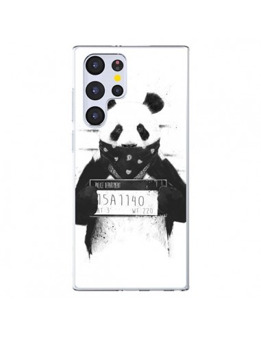 Coque Samsung Galaxy S22 Ultra 5G Bad Panda Prison - Balazs Solti