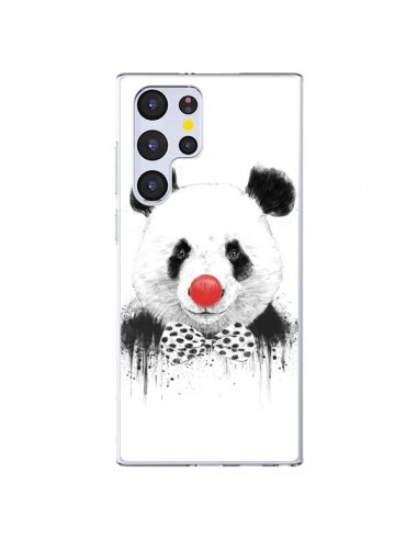 Coque Samsung Galaxy S22 Ultra 5G Clown Panda - Balazs Solti