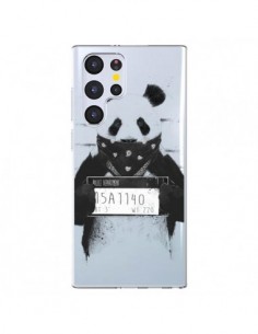 Coque Samsung Galaxy S22 Ultra 5G Bad Panda Transparente...