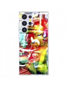 Coque Samsung Galaxy S22 Ultra 5G London Bus - Brozart