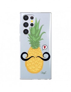 Coque Samsung Galaxy S22 Ultra 5G Ananas Moustache...