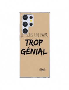 Coque Samsung Galaxy S22 Ultra 5G Je suis un Papa trop...
