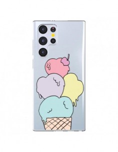 Coque Samsung Galaxy S22 Ultra 5G Ice Cream Glace Summer...