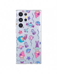 Coque Samsung Galaxy S22 Ultra 5G Mermaid Petite Sirene...