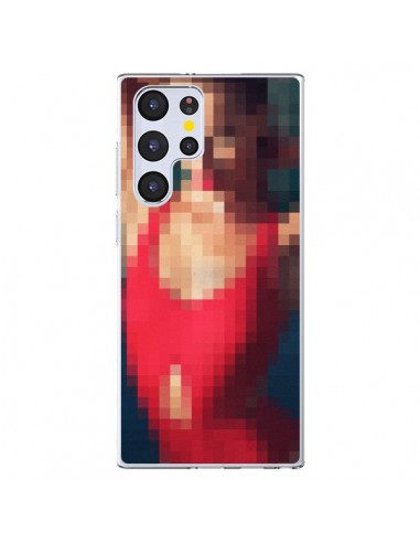 Coque Samsung Galaxy S22 Ultra 5G Summer Girl Pixels - Danny Ivan