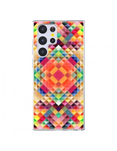 Coque Samsung Galaxy S22 Ultra 5G Sweet Color Azteque - Danny Ivan