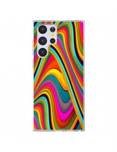 Coque Samsung Galaxy S22 Ultra 5G Acid Vagues - Danny Ivan
