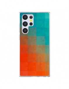 Coque Samsung Galaxy S22 Ultra 5G Beach Pixel Surface -...