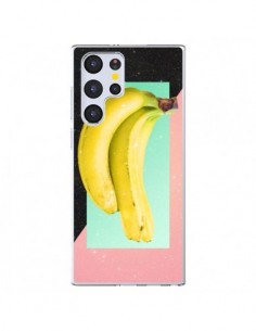 Coque Samsung Galaxy S22 Ultra 5G Eat Banana Banane Fruit...