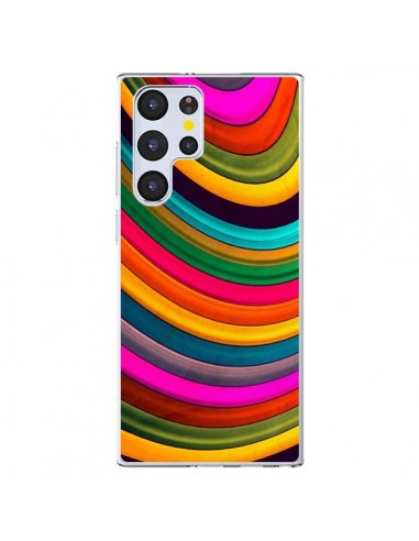 Coque Samsung Galaxy S22 Ultra 5G More Curve Vagues - Danny Ivan