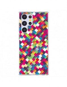 Coque Samsung Galaxy S22 Ultra 5G Sweet Pattern Mosaique...