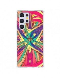 Coque Samsung Galaxy S22 Ultra 5G Veins Veines Azteque...