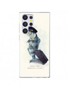 Coque Samsung Galaxy S22 Ultra 5G The Pilot Fish Poisson...