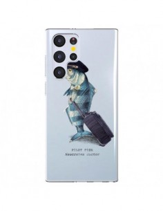Coque Samsung Galaxy S22 Ultra 5G Pilot Fish Poisson...