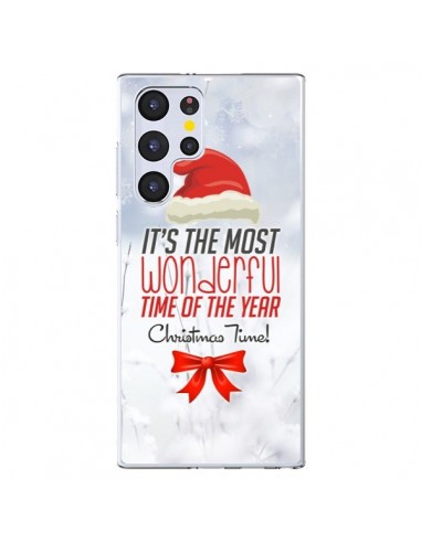 Coque Samsung Galaxy S22 Ultra 5G Joyeux Noël - Eleaxart