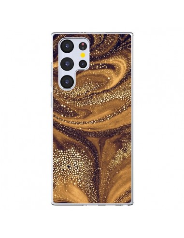 Coque Samsung Galaxy S22 Ultra 5G Molten Core Galaxy - Eleaxart
