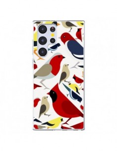 Coque Samsung Galaxy S22 Ultra 5G Oiseaux Birds - Eleaxart