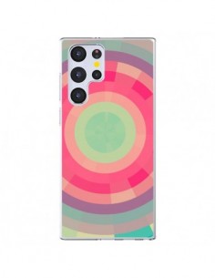 Coque Samsung Galaxy S22 Ultra 5G Spirale de Couleurs...