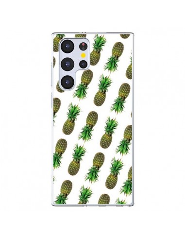 Coque Samsung Galaxy S22 Ultra 5G Ananas Pineapple Fruit - Eleaxart