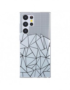 Coque Samsung Galaxy S22 Ultra 5G Lignes Grille Grid...