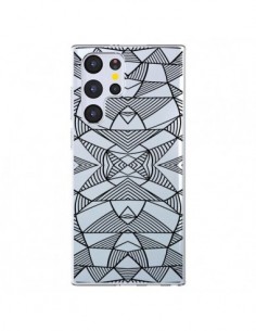 Coque Samsung Galaxy S22 Ultra 5G Lignes Miroir Grilles...