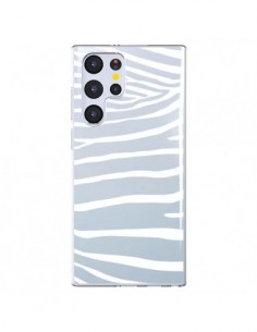 Coque Samsung Galaxy S22 Ultra 5G Zebre Zebra Blanc...