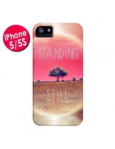 Coque Standing Still Paysage pour iPhone 5 et 5S - Javier Martinez