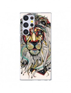 Coque Samsung Galaxy S22 Ultra 5G Lion Leo - Felicia...