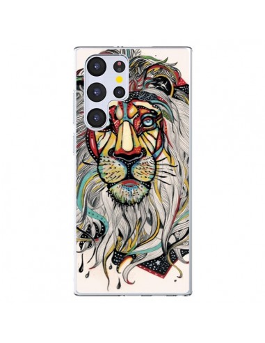 Coque Samsung Galaxy S22 Ultra 5G Lion Leo - Felicia Atanasiu