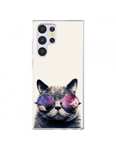 Coque Samsung Galaxy S22 Ultra 5G Chat à lunettes - Gusto NYC