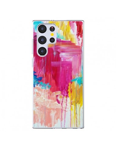 Coque Samsung Galaxy S22 Ultra 5G Elated Peinture - Ebi Emporium