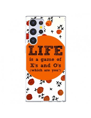 Coque Samsung Galaxy S22 Ultra 5G Life is a Game XoXo - Ebi Emporium