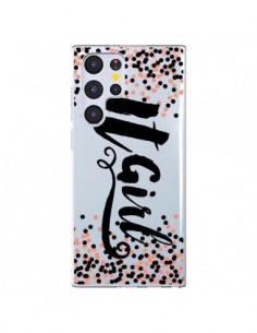 Coque Samsung Galaxy S22 Ultra 5G It Girl Transparente -...