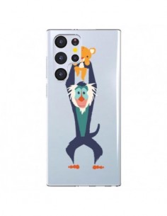 Coque Samsung Galaxy S22 Ultra 5G Futur Roi Lion King...
