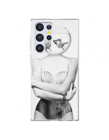 Coque Samsung Galaxy S22 Ultra 5G Femme Poissons - Jenny Liz Rome