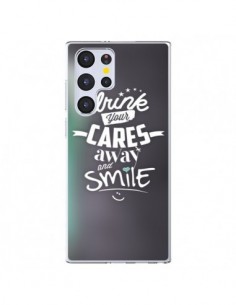 Coque Samsung Galaxy S22 Ultra 5G Drink Gris - Javier...