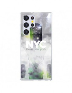 Coque Samsung Galaxy S22 Ultra 5G I Love New York City...