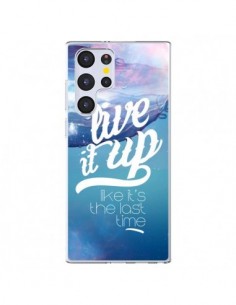 Coque Samsung Galaxy S22 Ultra 5G Last Time Bleu - Javier...