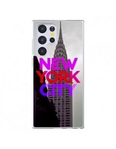 Coque Samsung Galaxy S22 Ultra 5G New York City Rose...