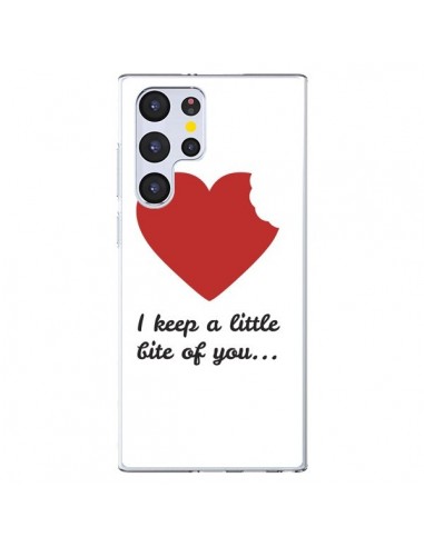 Coque Samsung Galaxy S22 Ultra 5G I Keep a little bite of you Coeur Love Amour - Julien Martinez