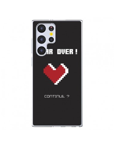 Coque Samsung Galaxy S22 Ultra 5G Year Over Love Coeur Amour - Julien Martinez