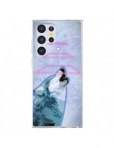 Coque Samsung Galaxy S22 Ultra 5G Loup Wolf Spirit -...