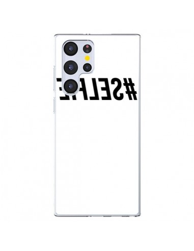 Coque Samsung Galaxy S22 Ultra 5G Hashtag Selfie Noir Inversé - Jonathan Perez